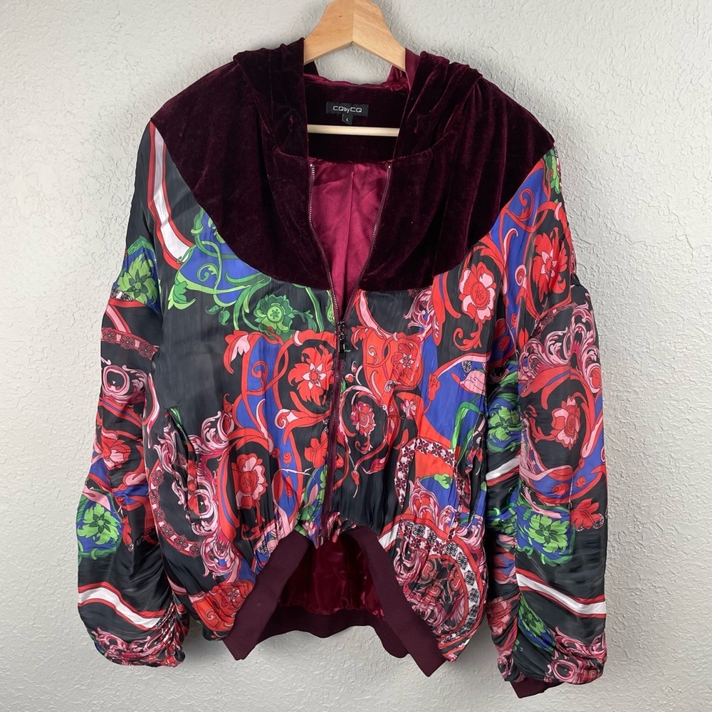 Gorgeous velveteen detail jacket